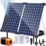 POPOSOAP Solar Fountain Pump Outdoo