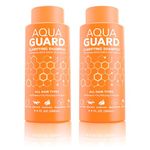 AQUA GUARD Clarifying Shampoo | Remove Chlorine & Pool Hair Smell | Paraben Free, Vegan, Color Safe, Leaping Bunny Certified (2-Pack)
