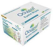 Waypham - Oculeaf Eyelid Wipes - Natural Tea Tree Oil, For Daily Eyelid & Eyelashes Hygiene, Itchy-Irritated- Digital Eye Strain-Makeup Remover Any Time -24 Wipes