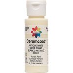 Plaid Delta Ceramcoat Acrylic Paint 2oz-Antique White - Opaque