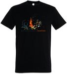 Urban Backwoods Enlightened Soul Men T-Shirt Black Size L