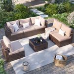 VONZOY Patio Furniture Set, 7-Piece