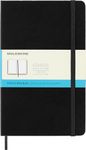 Moleskine Classic Notebook, Hard Cover, Large (5" x 8.25") Dotted, Black, 240 Pages