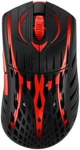 PWNAGE Stormbreaker v3 Wireless Magnesium Gaming Mouse 8kHz - 50grams Ultralight Esports Pro Gamer Flawless Professional PAW3395 Optical Sensor 36,000 DPI - 8000Hz -100% PTFE Skates Ergo -Bloodline