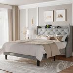 Feonase Queen Bed Frame with Luxury