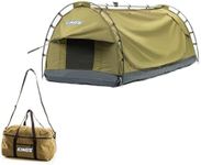 Adventure Kings Deluxe Escape Single Swag Travel Canvas Bag Outdoor Camping 4wd