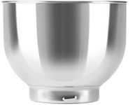 KLARSTEIN Bella Silver Multifunction Food Processor Blender Mixer (Suitable for Egg White Peaks, 3 Pieces, 6 Levels of Speed, 5L Stainless Steel Bowl, Easy to Clean, 1200 W)