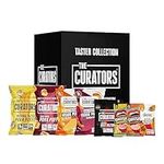 THE CURATORS Taster Box, Biltong, Pork Puffs, Veggie Puffs, Nuts & Cheesies (8 Items) Variety Gift Party Hamper