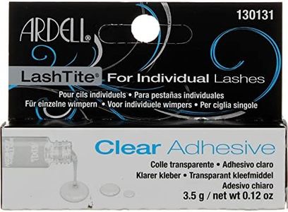 Ardell Lashtite Adhesive Clear 0.125 Ounce Bottle (Black Package) (3.7ml) (2 Pack)