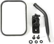 Rugged Ridge 11025.18 Textured Black Rectangular Quick Release Mirror Kit