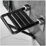 EEUK Folding Shower Bench Seat for Inside Shower, Fold Down Shower Seat Wall Mounted Foldable Bathroom Shower Bench for Elderly,disabled,pregnant Woman,bath Shower Chairs