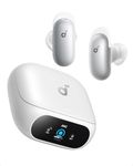 soundcore Liberty 5 Pro by Anker, Guinness World Records-Certified Call Quality, Anker Thus™ AI Chip, Active Noise Cancelling Wireless Earbuds, Crystal-Clear Calls for Noisy Environments