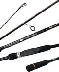 LITTMA Trout Rod Ultralight Spinning Rod with Fuji Guides Trout Fishing Rod Panfish Rod Crappie Rods Lightweight Ultra Light Trout Rods Ultralight Fishing Rod 2 Piece Trout Rods 7’2” 7’6