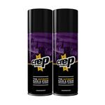 Crep Protect Spray Can Pack of 2-200ml Rain & Stain Waterproof Protector Nano Protection for Leather, Nubuck, suede & Canvas - Trainers - Sneaker Care