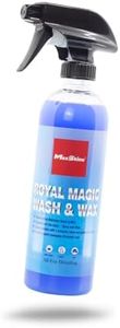 Maxshine Waterless Car Wash and Wax (16oz) - Clean and Wax Anywhere Without Water, Perfect for Car, Home, and Office Surfaces, Maximizing Convenience and Mobility