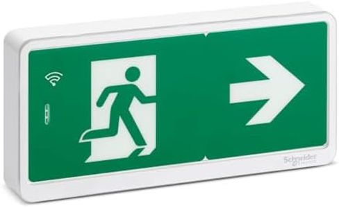 Schneider Electric - Exiway Light Bloc de secours Evacuation IP42 SATI LINK - OVA59130