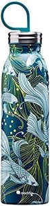 Aladdin Chilled Style Botellas Termicas Agua Acero Inoxidable 0.55L Goldfish Green – Botella Agua Se Mantiene Fría 9 Horas - Botella Termica Libre de BPA - Apta Para Lavavajillas