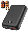 16000mAh Heated Vest Battery Pack for ORORO, for Venustas, 7.4V Battery Pack for Heated Vest, Rechargeable Power Bank for Heated Vest with LED Display, Portable Battery for Heated Vest, Jacket, Pants