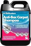 Dirtbusters Antibacterial Carpet Cleaner Shampoo Solution, Kills 99.99% Of Bacteria, Powerful Cleaning To Remove All Soiling & Neutralise Pet Odour, Urine & Stains, Wool Safe (5L)