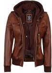 fjackets Brown Bomber Jacket Women 