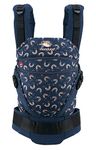 manduca XT Baby Carrier, Adjustable Seat, Expands from Newborn to Toddler Carrier, Organic Cotton Baby Sling with 3 Carrying Options, Rainbow Night