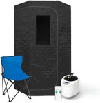 Portable Full-Body Steam Sauna Kit by Trimzpro - Premium Home Spa Experience Detox & Muscle Therapy System