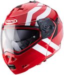 HELMET CABERG DUKE II SUPERLEGEND RED/WHITE S