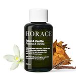 HORACE Tobacco & Vanilla Beard Oil for Men - Conditioner with Argan Oil - Gentle Beard Care for All Skin Types - Woody, Sweet Scent, 30 ml