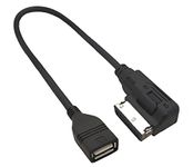 ENJOY-UNIQUE AMI MDI USB Audio Cable Adaptor Compatible With Audi A3 A4L A5 A6L A8 Q5 Q7 R8 TT Music Interface Cables