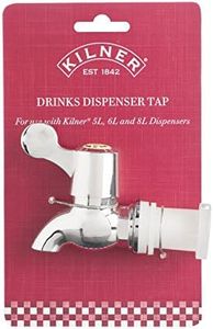 Kilner Drinks Dispenser Replacement Tap for 5, 6 and 8LDispensers, Silver 01698 (0025.835)