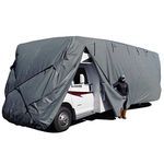 Budge Class C RV Cover Fits Class C RVs up to 30' Long (Gray, Polypropylene), 364" L x 105" W x 108" H (RVRB-33)