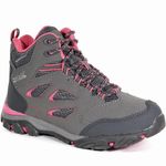 Regatta Kids Holcombe IEP Walking Boots - Steel Tulips - 3 UK