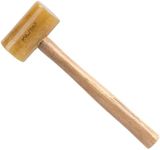 WUTA Rawhide Mallet 100% Rawhide-head Hammer for Jewelry Making Leather Craft Hammer Stamping Jewelry Leather Worker Craft Tool Good Buffering Mallet 42mm