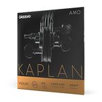 D'Addario Kaplan Amo Violin String Set, 4/4 Scale, Heavy Tension