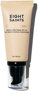 Eight Saints Chase the Sun Broad Spectrum SPF (30) Face Moisturizing Sunscreen, Natural and Organic Mineral-Base Sun Protection Daily Face Moisturizer, 2 Ounces, New Formula