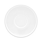 Dansk Kobenstyle 4-Piece Demitasse Saucer Set, Chili White