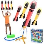 Anginne Kids Toys for 3-9 Years Old Boys, Garden Games 3-9 Years Old Boys Girls Gift Outdoor Toy Kids Garden Toys Age 3-9 Years Old Boys Stomp Toys Rocket Toys Launcher for Kids Easter Gifts for Kids