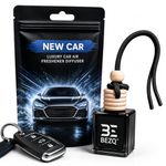 BEZQ Car Fragrances NEW CAR Inspired Car Air Freshener for Men Diffuser Scent Luxury Ornament Long Lasting (NEW CAR)