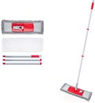 Xifando Microfiber Chenille Flat Mop-Housekeeping Cleaning Dusting Mop with 2 Washable Mop Pads