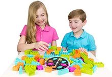 Strictly Briks Compatible with Lego Duplo Brik Builder Family Game for Toddlers and Kids | Board Game with Building Blocks and Bricks | Bricks Compatible with All Brands