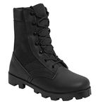 Rothco Mens Boots - Jungle GI Type Speedlace, Black, 6 Regular by