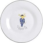 Pottery Barn China Reindeer Dinner Plate, Donner