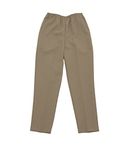 Silverts Disabled Elderly Needs Womens Elastic Waist Two Pocket Pants - Taupe 12