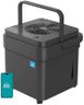 Midea Cube 35 Pint Dehumidifier for Basement and Rooms at Home for up to 3,500 Sq. Ft., Smart Control, Compatible with Alexa (Grey), Drain Hose Included