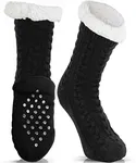 LUTHER PIKE SEATTLE Slipper Socks for Women - Warm, Cozy Socks w/Grippers﻿