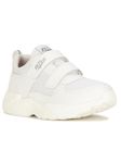 Bata Boys & Girls Kent E 24 Velcro School Shoes White