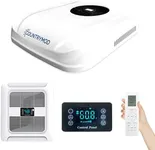 Countrymod 12V DC RV Air Conditioner 10000 BTU RV AC Unit Non-Ducted Rooftop RV Air Conditioners Portable Air Conditioner Quiet Cooling for RVs, Trailers, Fifth Wheel and Food Trucks
