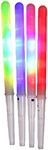 Cotton Candy Cones, 4PCS Reusable LED Colorful Glowing Cotton Candy Sticks Cones,Glowing Cotton Candy Sticks for Cotton Candy Making