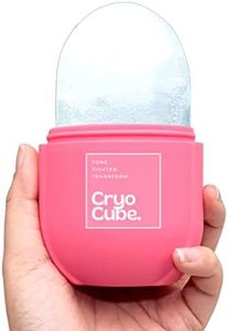 Cryo Cube Ice Roller for Face, Eyes and Neck Naturally tone and tighten skin, de-puff eye bags, add a healthy glow Cryotherapy for face and neck which helps enhance skin elasticity (Pack of 1)