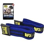 BFR BANDS PRO Blood Flow Restriction Bands for Arms, Legs & Glutes Occlusion Training, Help Gain Muscle Without Heavy Weight Lifting, Quick-Release Strong Elastic Strap for Men & Women